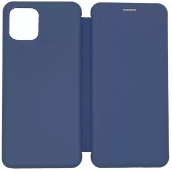 Evelatus Apple iPhone 12 Pro Max Custodia a libro blu scuro