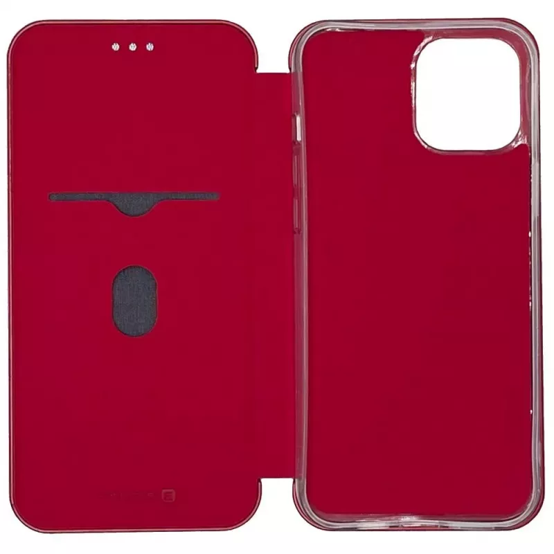 Evelatus Apple iPhone 12 Pro Max Custodia a libro rosso