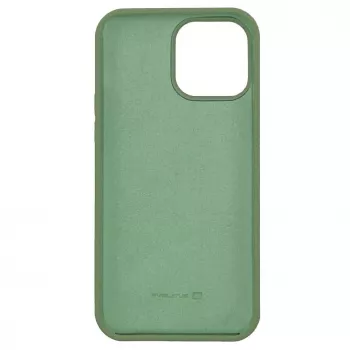 Evelatus Apple iPhone 12 Pro Max Custodia in silicone Premium Soft Touch Menta