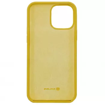 Evelatus Apple iPhone 13 Pro Max Custodia in silicone Premium Soft Touch Giallo