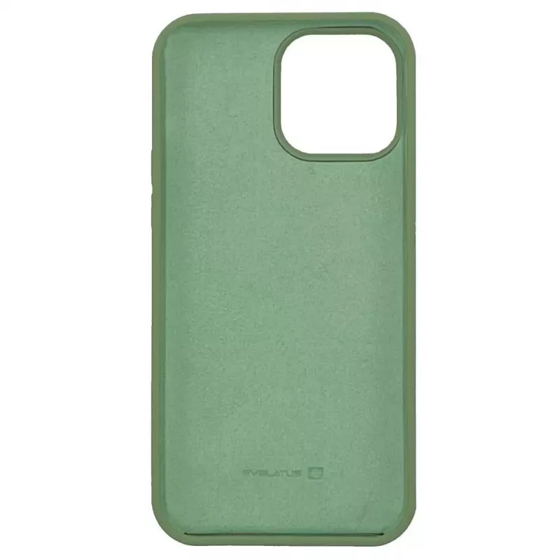 Evelatus Apple iPhone 13 Pro Max Custodia in silicone Premium Soft Touch Menta