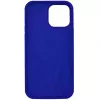 Evelatus Apple iPhone 13 Pro Max Custodia in silicone Premium Soft Touch Blu scuro
