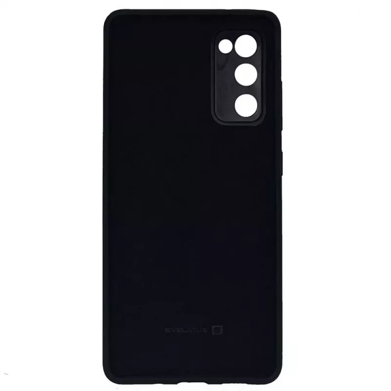 Evelatus Samsung Galaxy S20 FE / S20 FE 5G Custodia in silicone Premium Soft Touch Nero