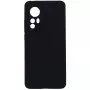 Evelatus Xiaomi 12 Pro Custodia in silicone Premium Soft Touch Nero