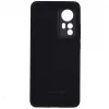 Evelatus Custodia in silicone Premium Soft Touch per Xiaomi 12 / 12X - Nero