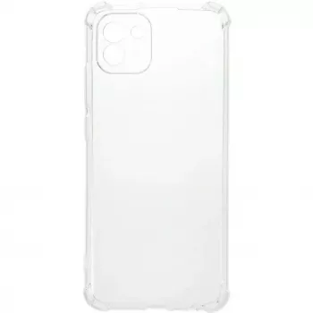 Evelatus Samsung Galaxy A03 Custodia in silicone TPU Military Shockproof Trasparente