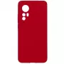 Evelatus Xiaomi 12/12X Custodia in silicone Nano Soft Touch TPU Rosso