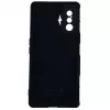 Evelatus Xiaomi Poco F4 GT Custodia in silicone Nano Soft Touch TPU Nero