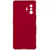 Evelatus Xiaomi Poco F4 GT Custodia in silicone Nano Soft Touch TPU Rosso