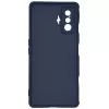 Evelatus Xiaomi Poco F4 GT Custodia in silicone Nano Soft Touch TPU Blu