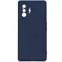 Evelatus Xiaomi Poco F4 GT Custodia in silicone Nano Soft Touch TPU Blu
