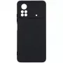 Evelatus Xiaomi Poco X4 Pro 5G Custodia in silicone Nano Soft Touch TPU Nero