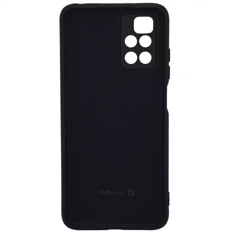 Evelatus Xiaomi Poco M4 Pro 5G Custodia in silicone nano Soft Touch TPU nero