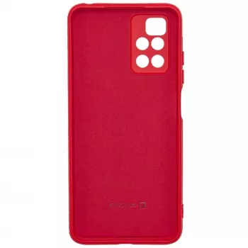 Evelatus Xiaomi Poco M4 Pro 5G Custodia in silicone nano Soft Touch TPU rosso
