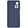 Evelatus Xiaomi Poco M4 Pro 5G Custodia in silicone nano Soft Touch TPU blu