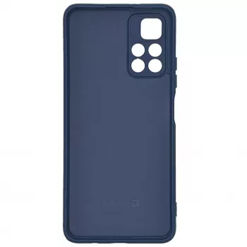 Evelatus Xiaomi Poco M4 Pro 5G Custodia in silicone nano Soft Touch TPU blu