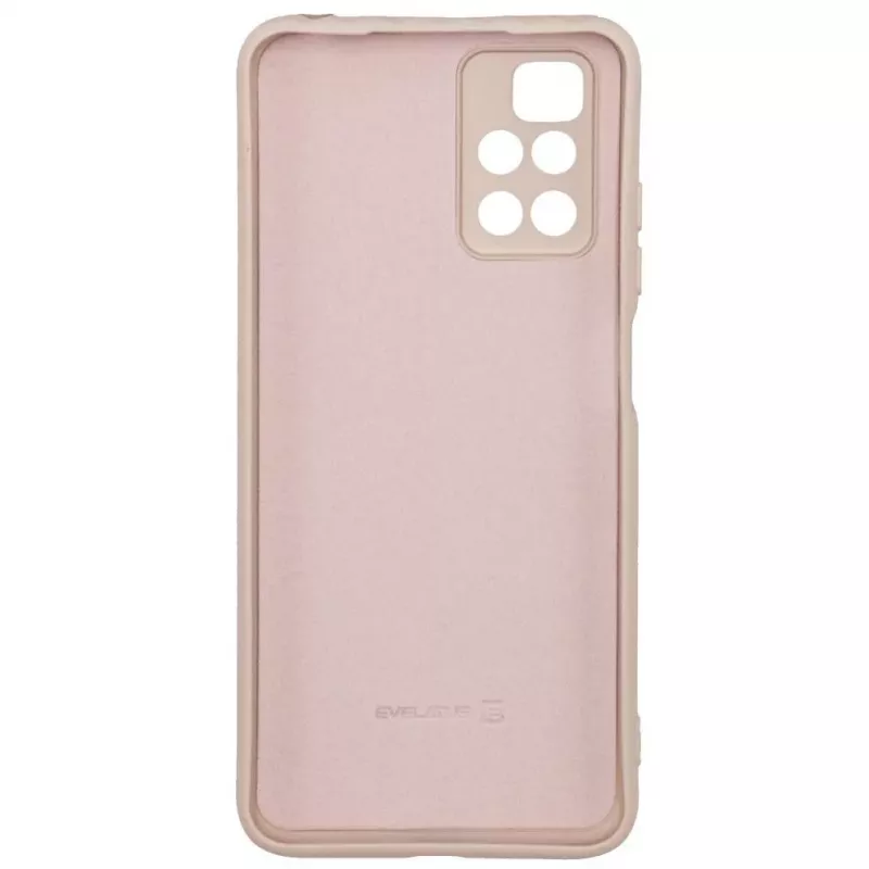 Evelatus Xiaomi Poco M4 Pro 5G Custodia in silicone nano Soft Touch TPU beige