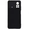 Evelatus Xiaomi Poco M4 Pro Custodia in silicone nano Soft Touch TPU nero
