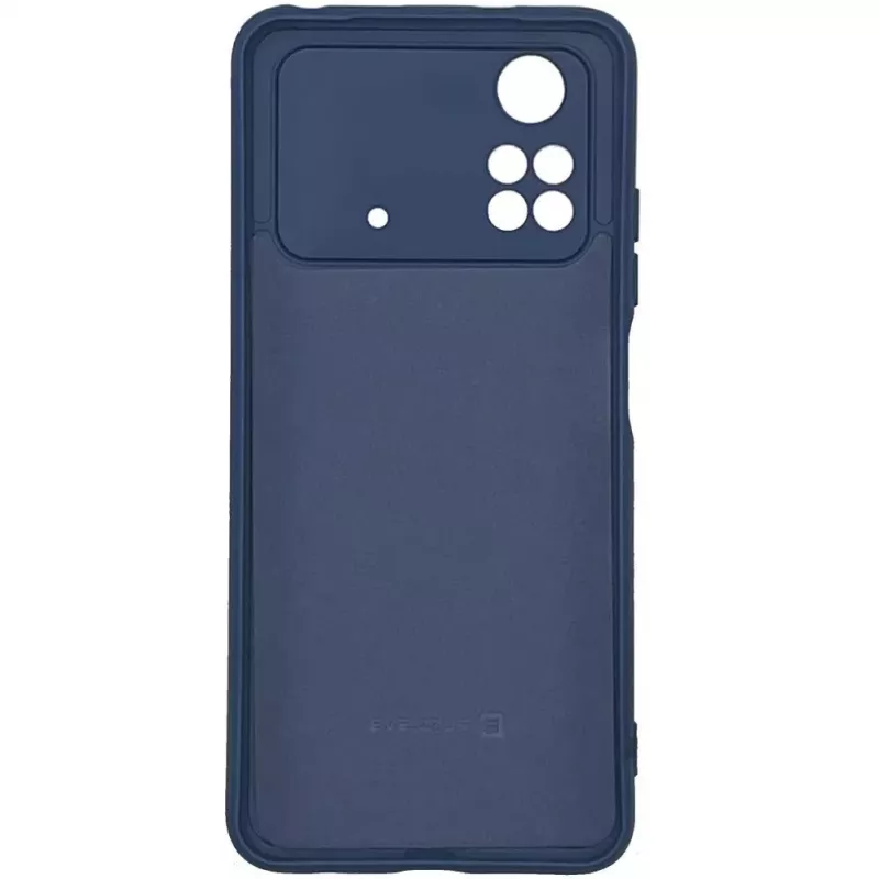 Evelatus Xiaomi Poco M4 Pro Custodia in silicone nano Soft Touch TPU blu