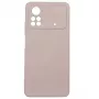 Evelatus Xiaomi Poco M4 Pro Custodia in silicone nano Soft Touch TPU beige
