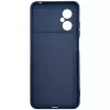 Evelatus Xiaomi Poco M4 5G Custodia in silicone nano Soft Touch TPU blu