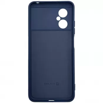 Evelatus Xiaomi Poco M4 5G Custodia in silicone nano Soft Touch TPU blu
