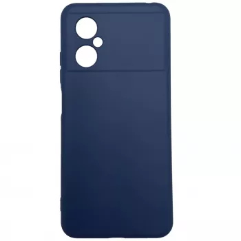 Evelatus Xiaomi Poco M4 5G Custodia in silicone nano Soft Touch TPU blu
