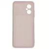 Evelatus Xiaomi Poco M4 5G Custodia in silicone nano Soft Touch TPU beige