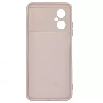 Evelatus Xiaomi Poco M4 5G Custodia in silicone nano Soft Touch TPU beige