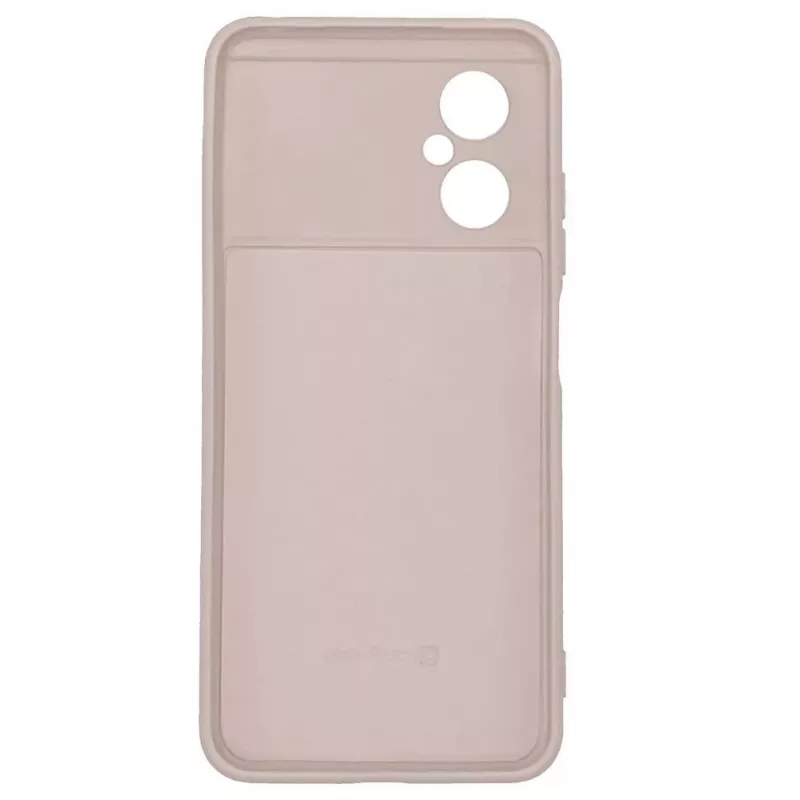 Evelatus Xiaomi Poco M4 5G Custodia in silicone nano Soft Touch TPU beige