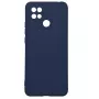 Evelatus Xiaomi Redmi 10C / C40 Custodia in silicone nano Soft Touch TPU blu