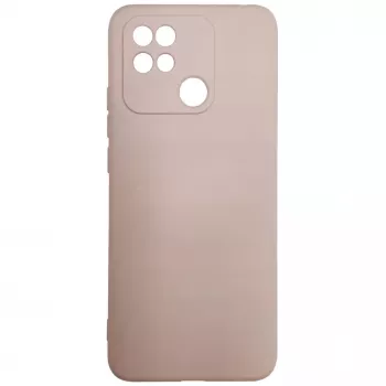 Evelatus Xiaomi Redmi 10C / C40 Custodia in silicone nano Soft Touch TPU beige