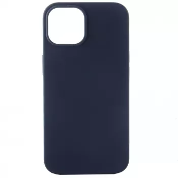 Evelatus Apple iPhone 14 6.1 Custodia in silicone Premium Soft Touch Midnight Blue