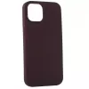 Evelatus Apple iPhone 14 6.1 Custodia in silicone Premium Soft Touch prugna