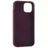 Evelatus Apple iPhone 14 6.1 Custodia in silicone Premium Soft Touch prugna
