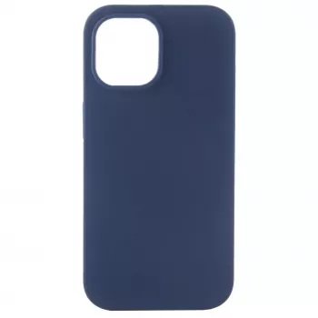 Evelatus Apple iPhone 14 6.1 Custodia in silicone Premium Soft Touch Deep Navy