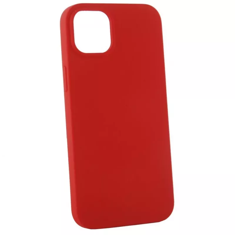Evelatus Apple iPhone 14 6.1 Custodia in silicone Premium Soft Touch rosso
