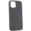 Evelatus Apple iPhone 14 6.1 Custodia in silicone Premium Soft Touch antracite