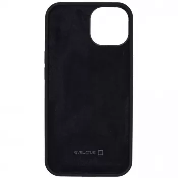 Evelatus Apple iPhone 14 Plus 6.7 Custodia in silicone Premium Soft Touch nero