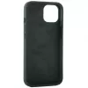 Evelatus Apple iPhone 14 Plus 6.7 Custodia in silicone Premium Soft Touch verde scuro
