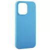 Evelatus Apple iPhone 14 Plus 6.7 Custodia in silicone Premium Soft Touch azzurro