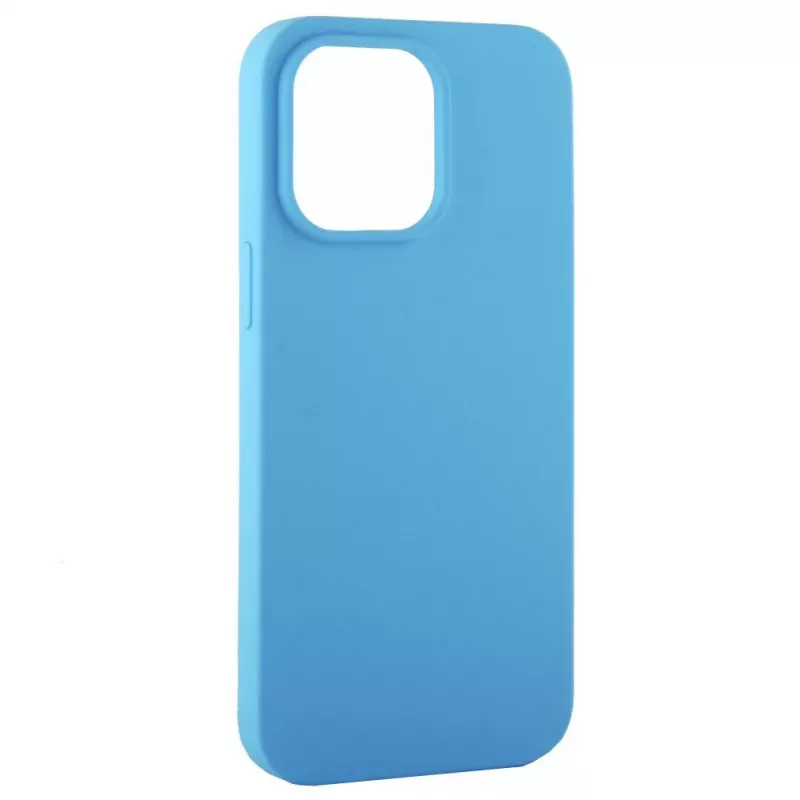 Evelatus Apple iPhone 14 Plus 6.7 Custodia in silicone Premium Soft Touch azzurro