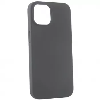 Evelatus Apple iPhone 14 Plus 6.7 Custodia in silicone Premium Soft Touch carbone