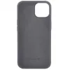 Evelatus Apple iPhone 14 Plus 6.7 Custodia in silicone Premium Soft Touch carbone