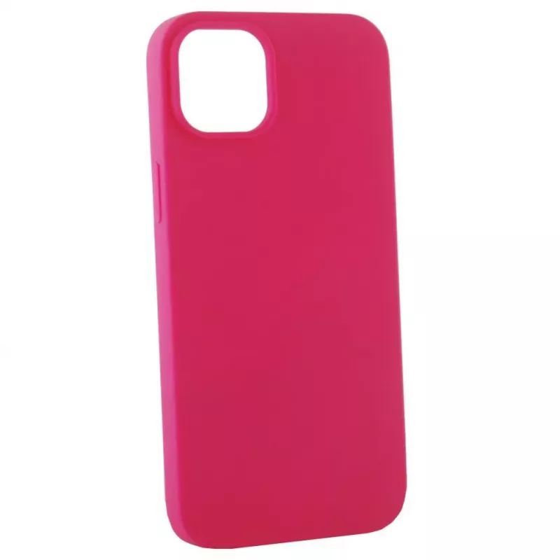 Evelatus Apple iPhone 14 Plus 6.7 Custodia in silicone Premium Soft Touch rosso rosato