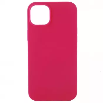 Evelatus Apple iPhone 14 Plus 6.7 Custodia in silicone Premium Soft Touch rosso rosato