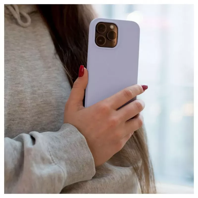 Evelatus Apple iPhone 14 Pro 6.1 Custodia in silicone Premium Soft Touch lilla