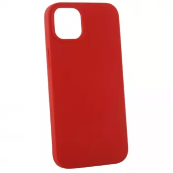 Evelatus Apple iPhone 14 Pro 6.1 Custodia in silicone Premium Soft Touch rosso