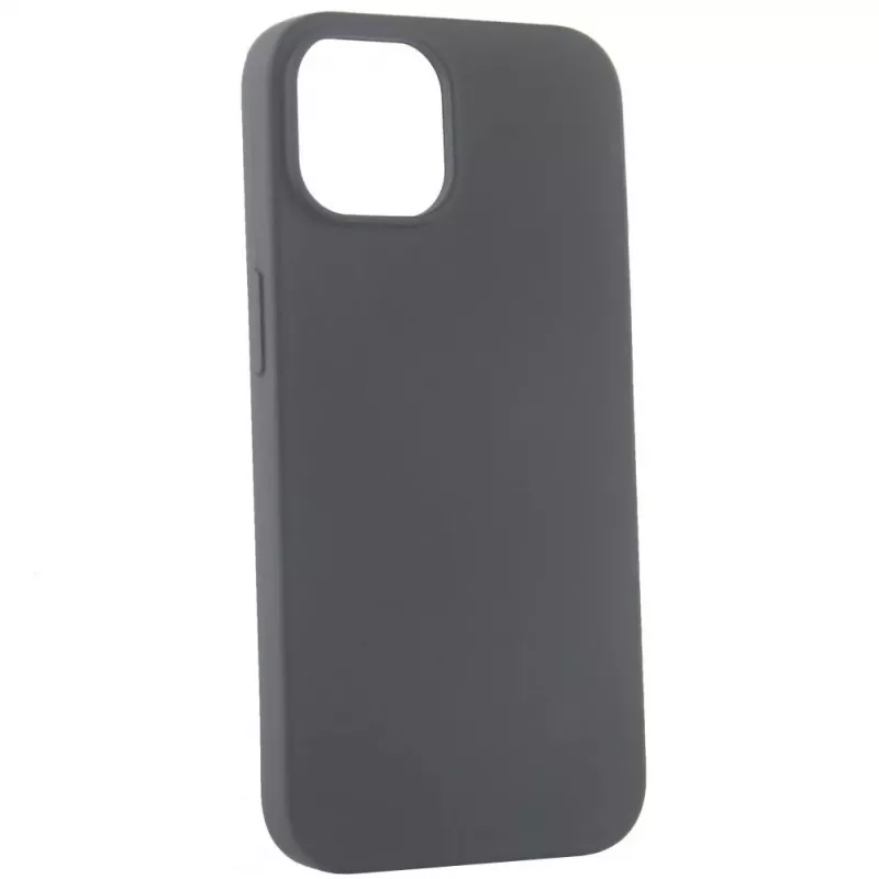 Evelatus Apple iPhone 14 Pro 6.1 Custodia in silicone Premium Soft Touch carbone