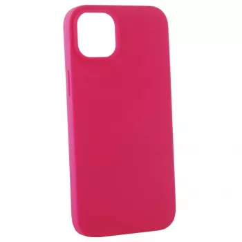 Evelatus Apple iPhone 14 Pro 6.1 Custodia in silicone Premium Soft Touch rosso rosato